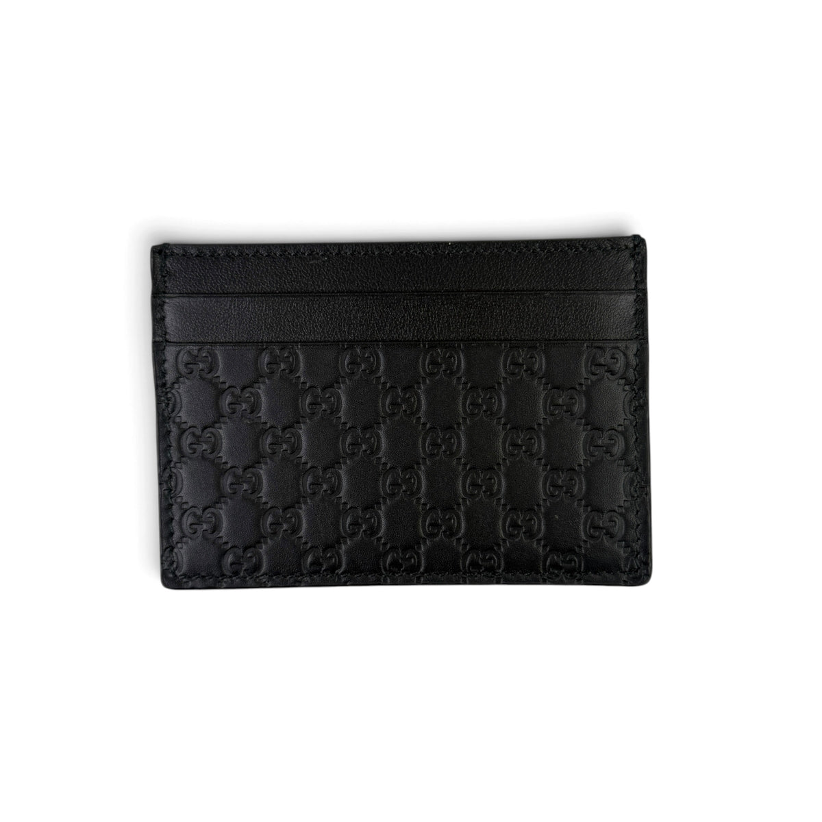 Gucci GG Interlocking Black Card Holder
