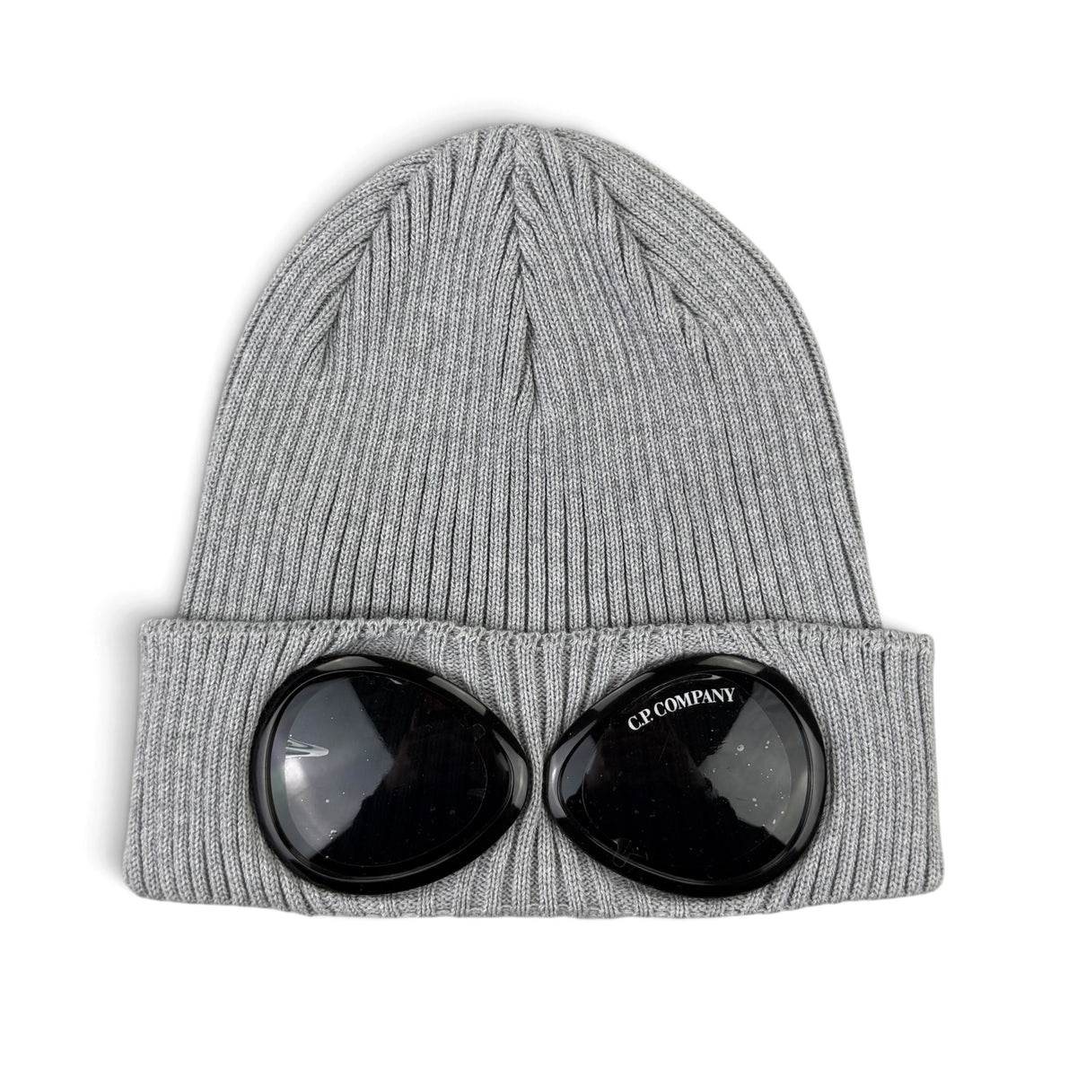 CP Company Men’s Grey Goggle Beanie