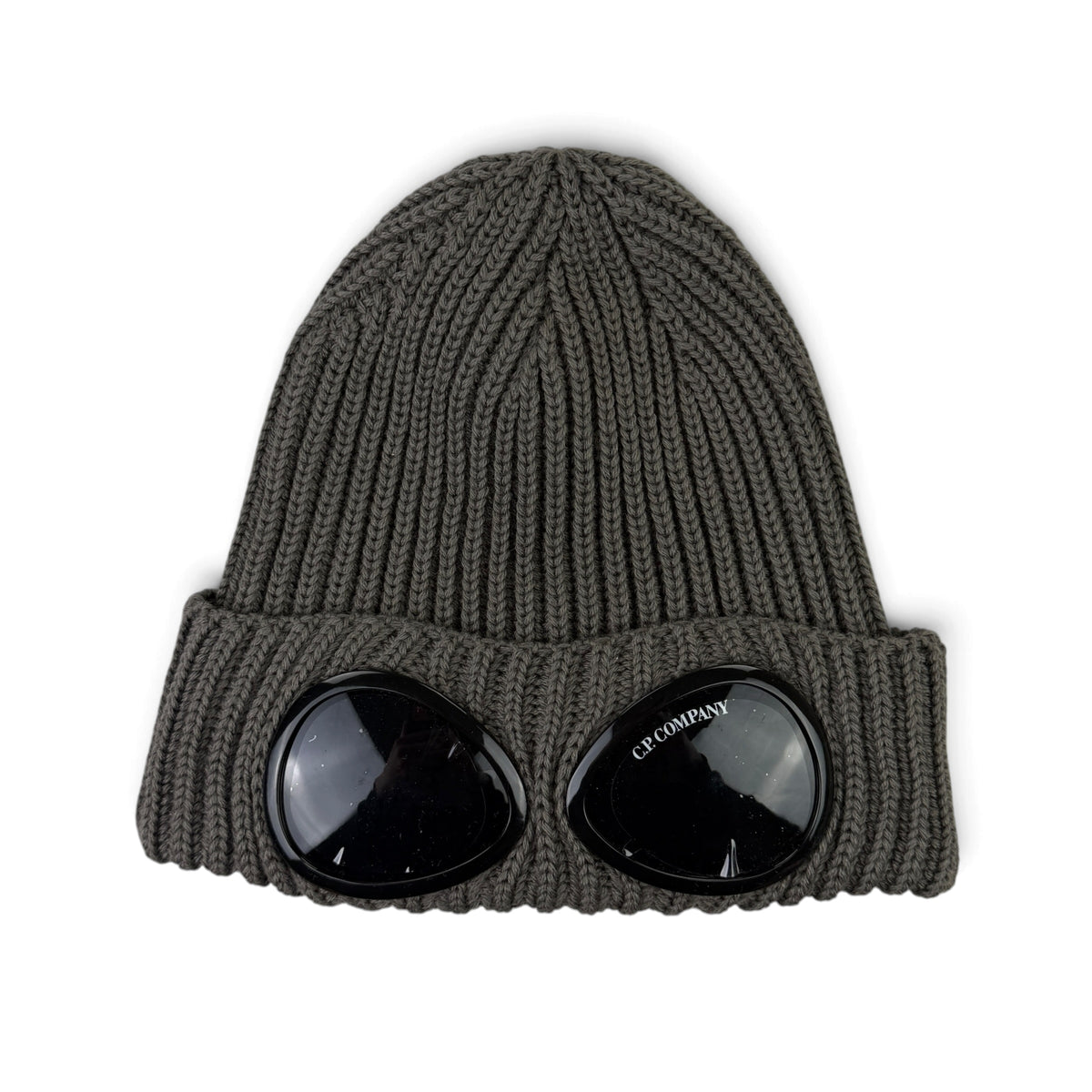 CP Company Men’s Grey Goggle Beanie