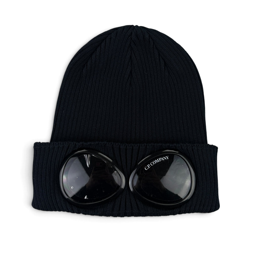 CP Company Men’s Navy Goggle Beanie