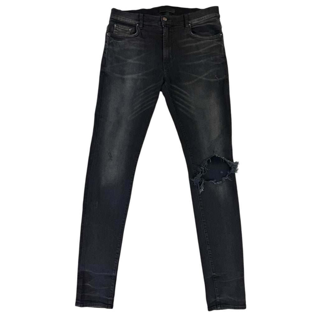Amiri Men’s Black Ripped Jeans - Uk 33