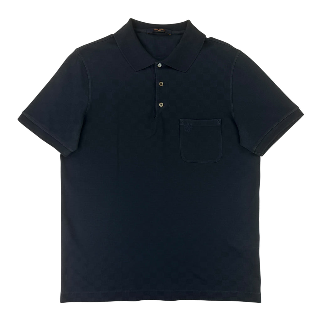 Louis Vuitton Men’s Navy Damier Polo - Large