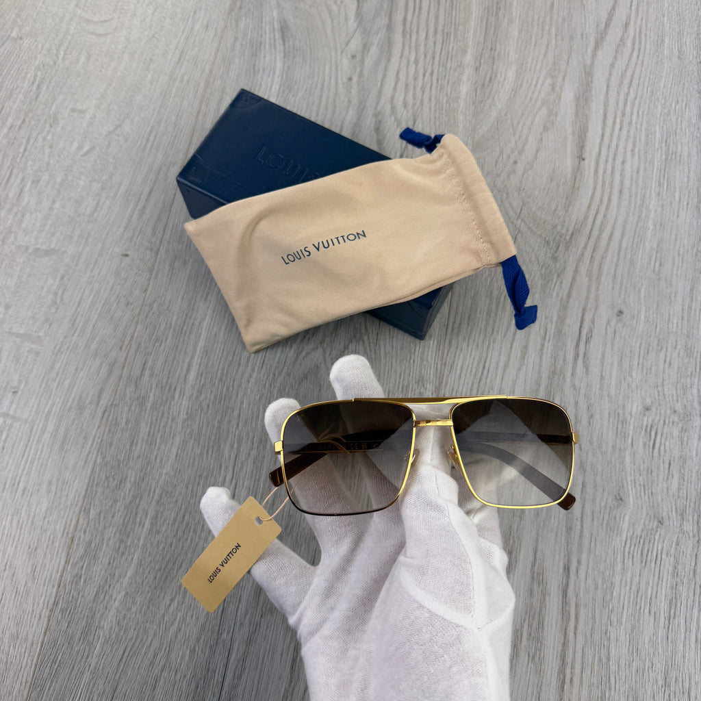 Louis Vuitton Men’s Gold Attitude Sunglasses