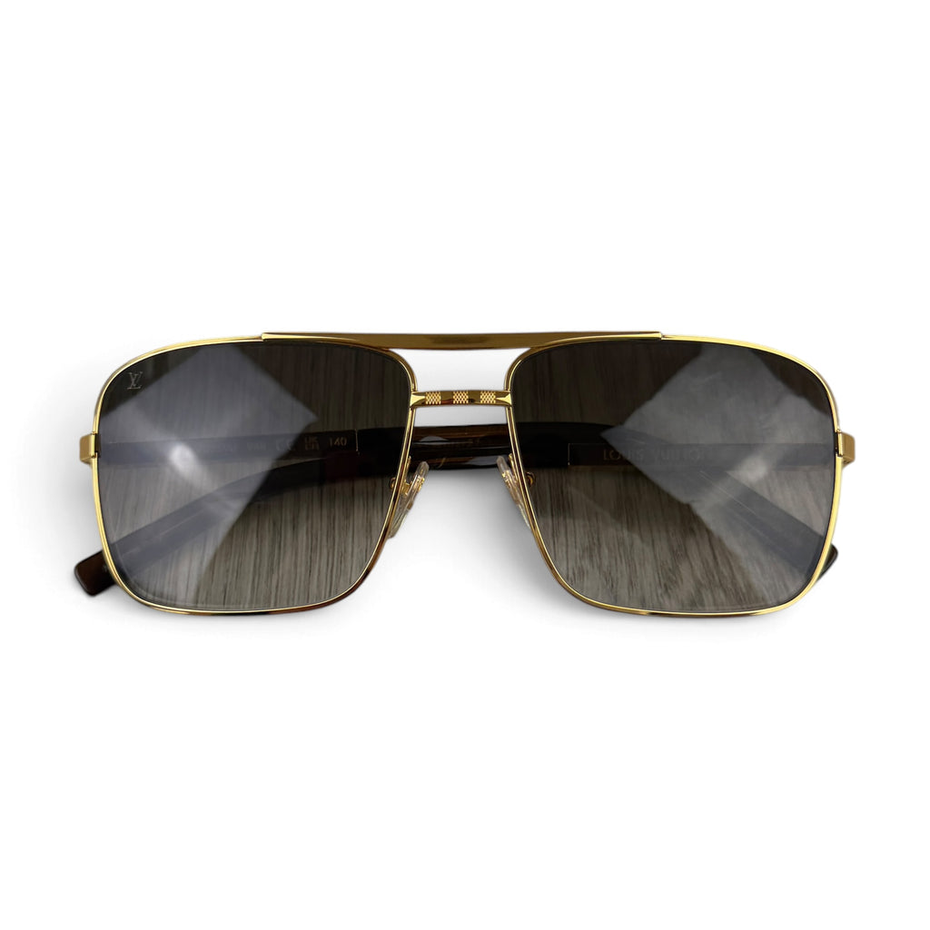 Louis Vuitton Men’s Gold Attitude Sunglasses