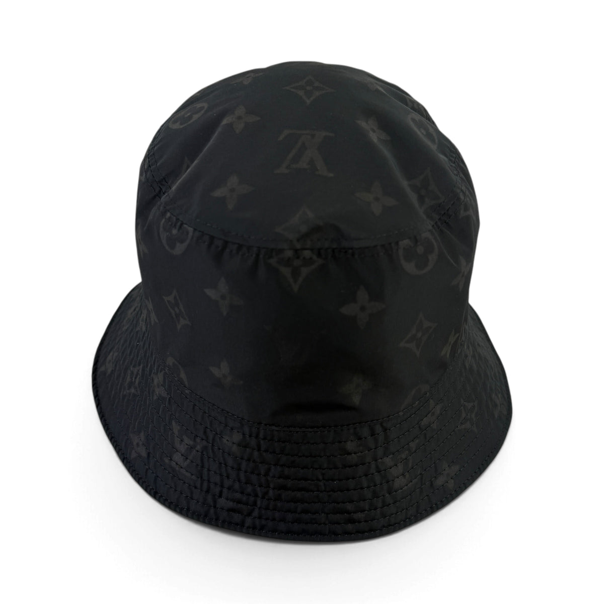 Louis Vuitton Men’s Black Monogram Bucket Hat