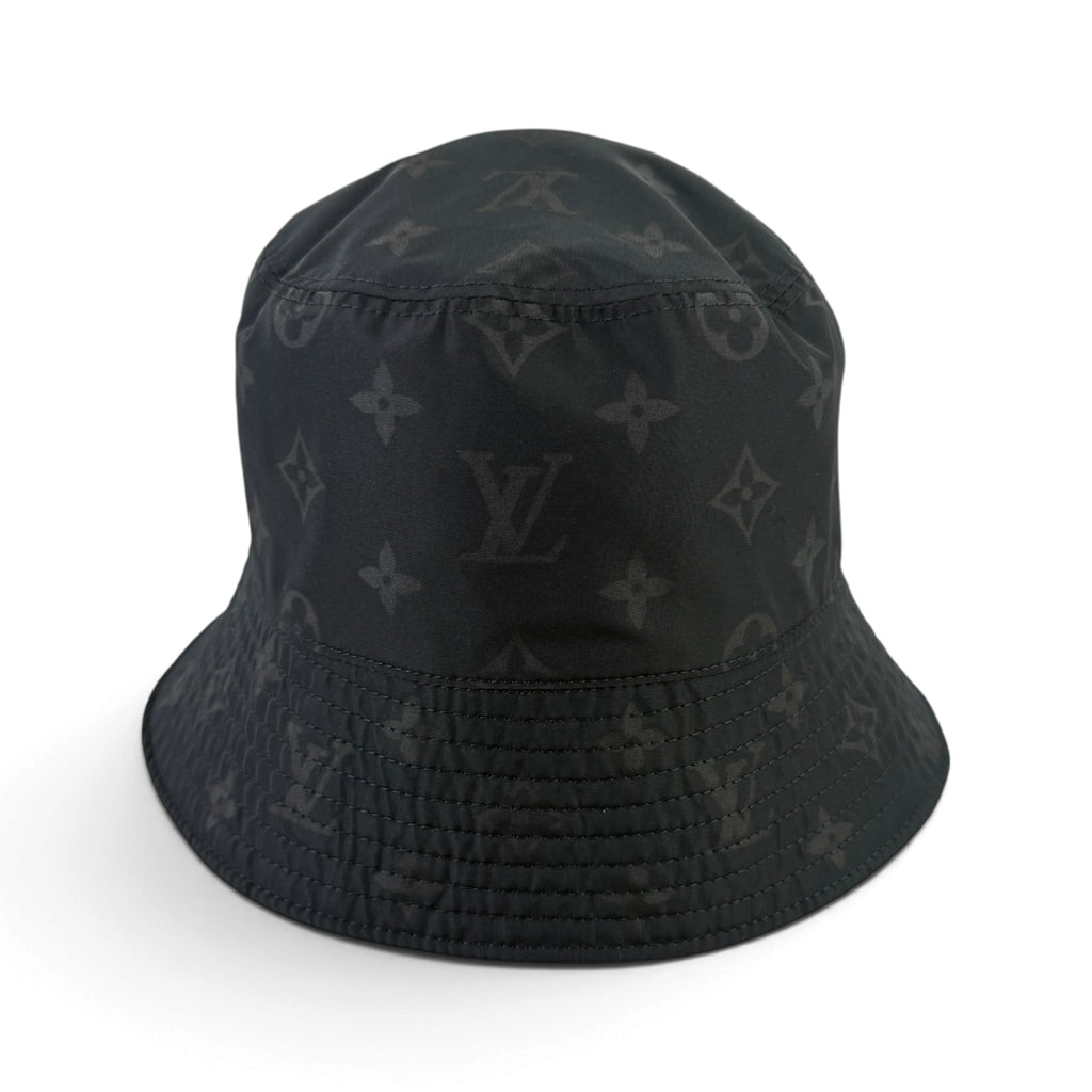 Louis Vuitton Men’s Black Monogram Bucket Hat