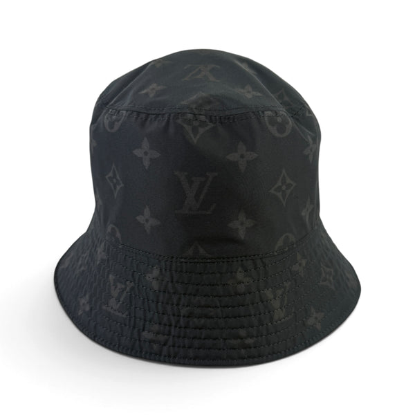 Louis Vuitton Men’s Black Monogram Bucket Hat