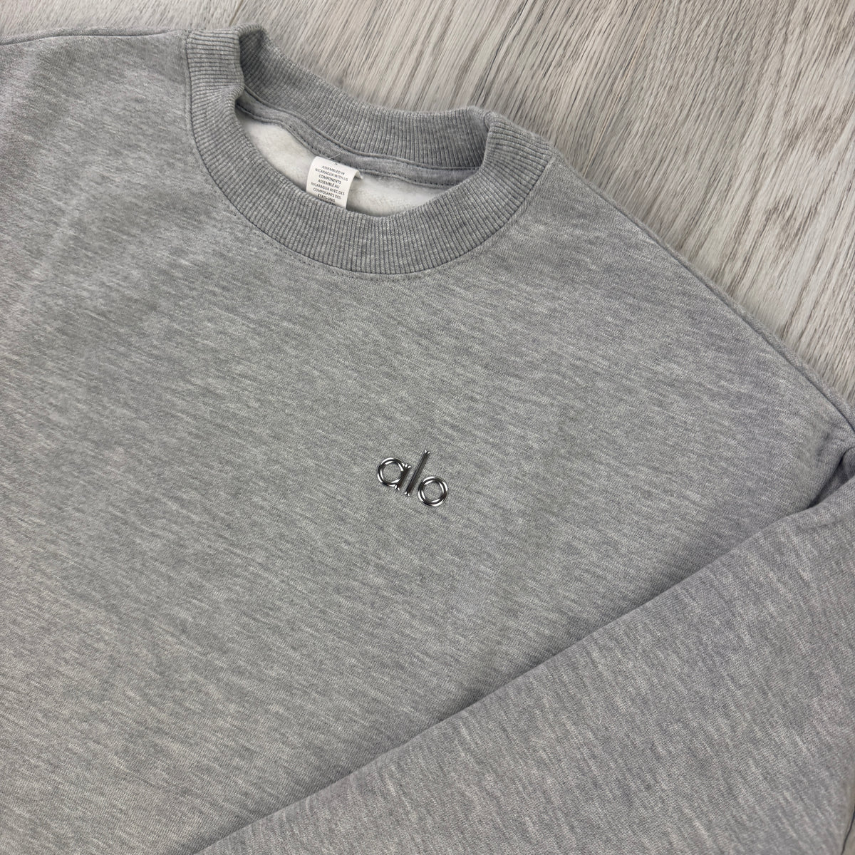 Alo Men’s Grey Crewneck Jumper