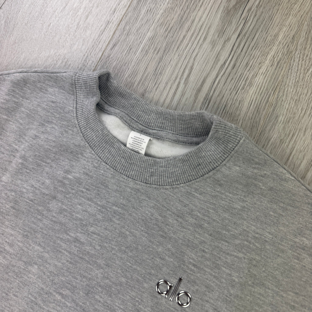 Alo Men’s Grey Crewneck Jumper