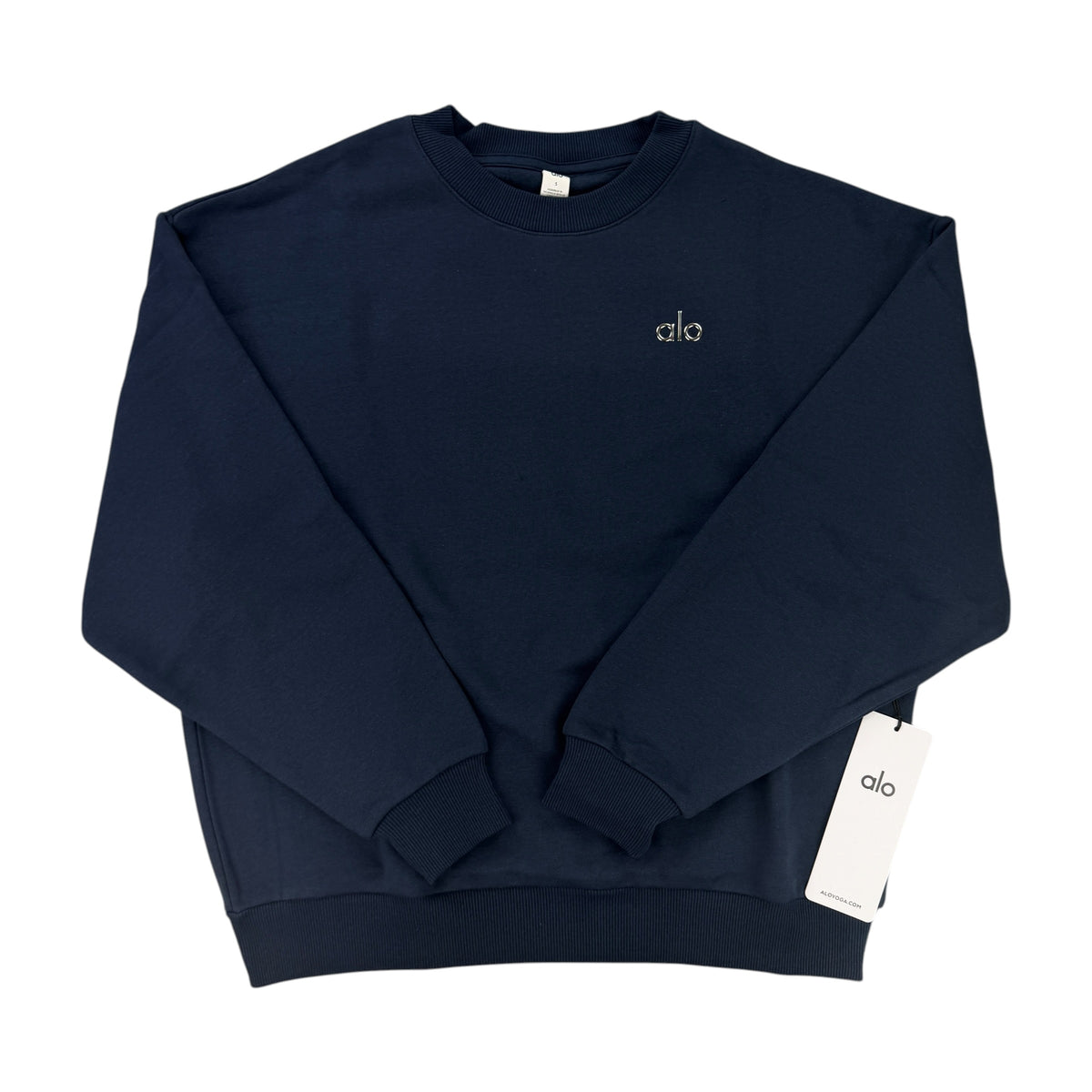 Alo Men’s Navy Crewneck Jumper