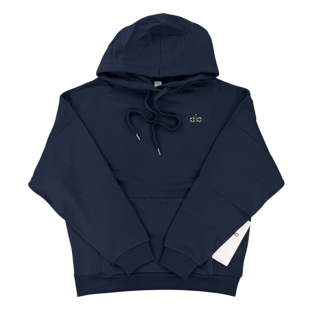 Alo Men’s Navy Hoodie  & Straight Bottoms Tracksuit