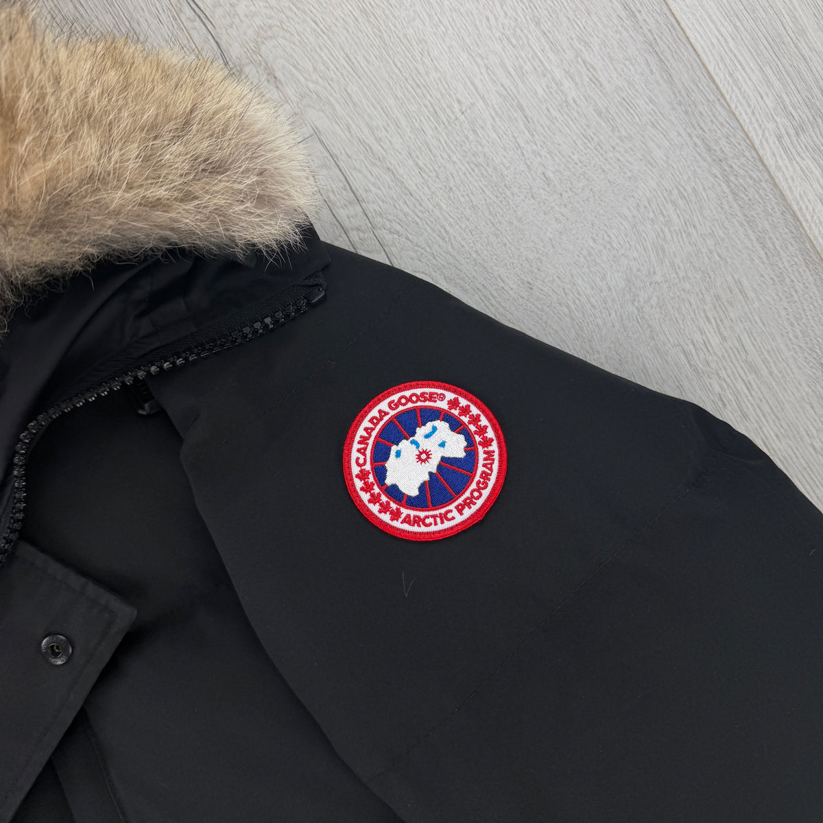 Canada Goose Men’s Black Carson Parker Jacket - XL