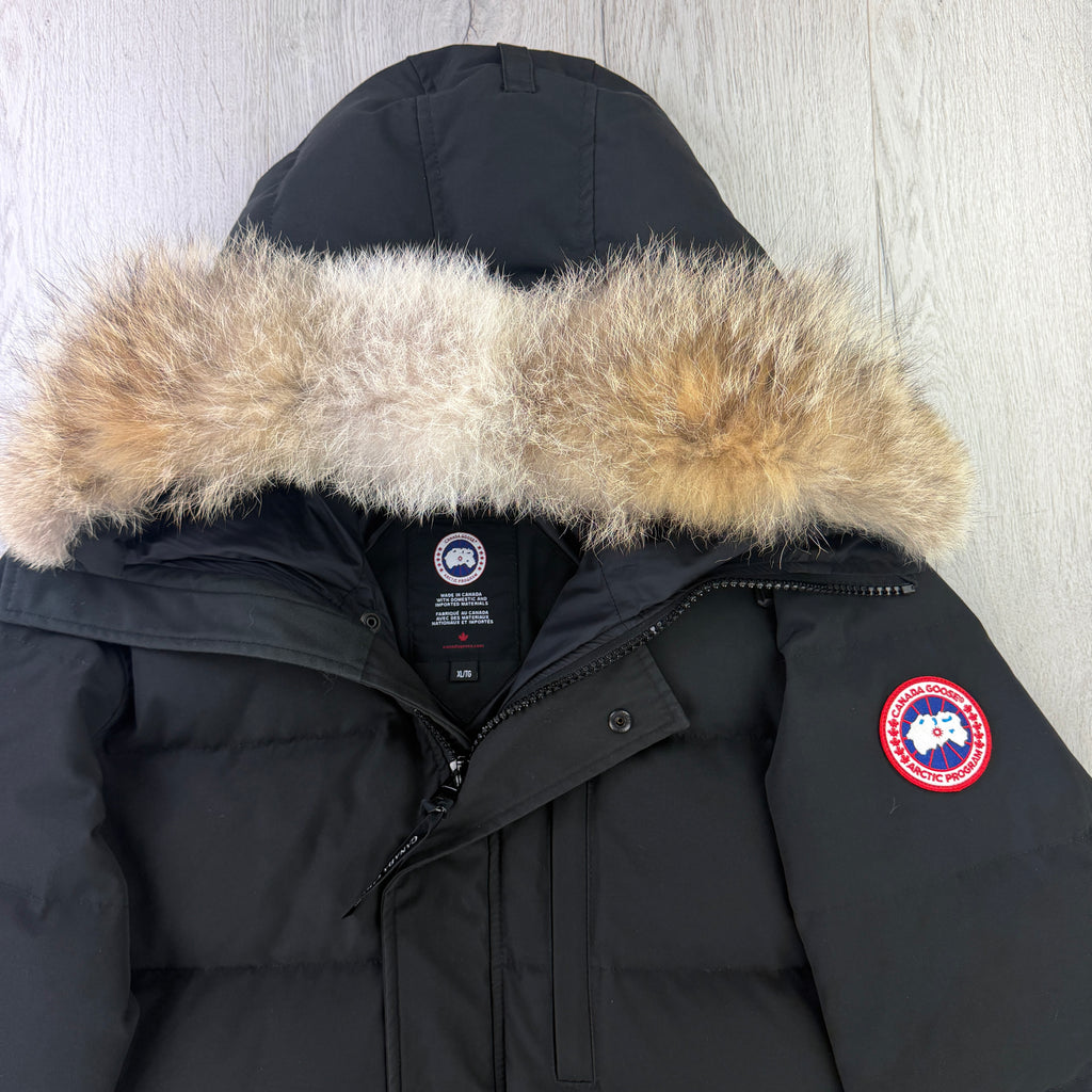 Canada Goose Men’s Black Carson Parker Jacket - XL