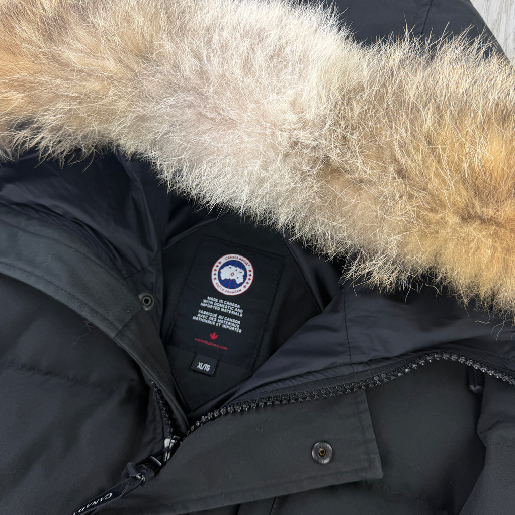 Canada Goose Men’s Black Carson Parker Jacket - XL