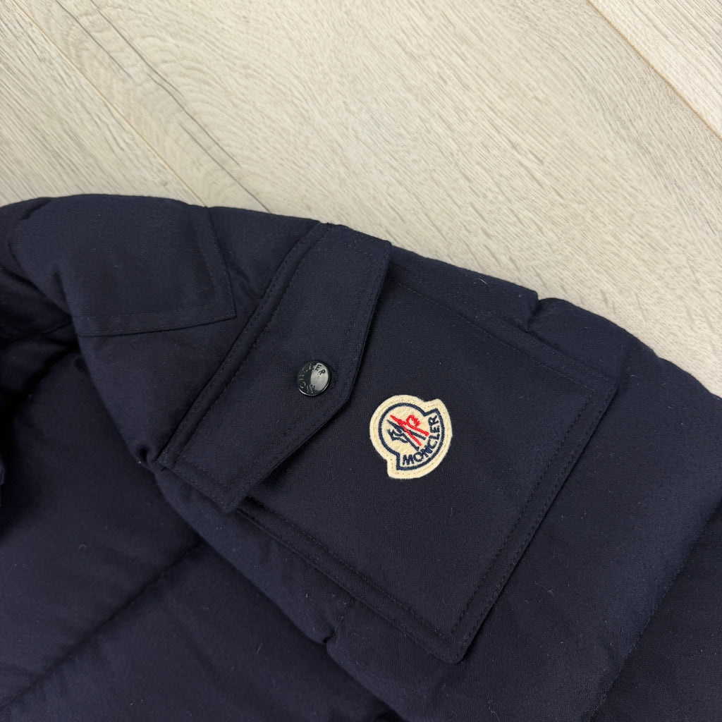 Moncler Men’s Montgenevre Blue Jacket - Size 4