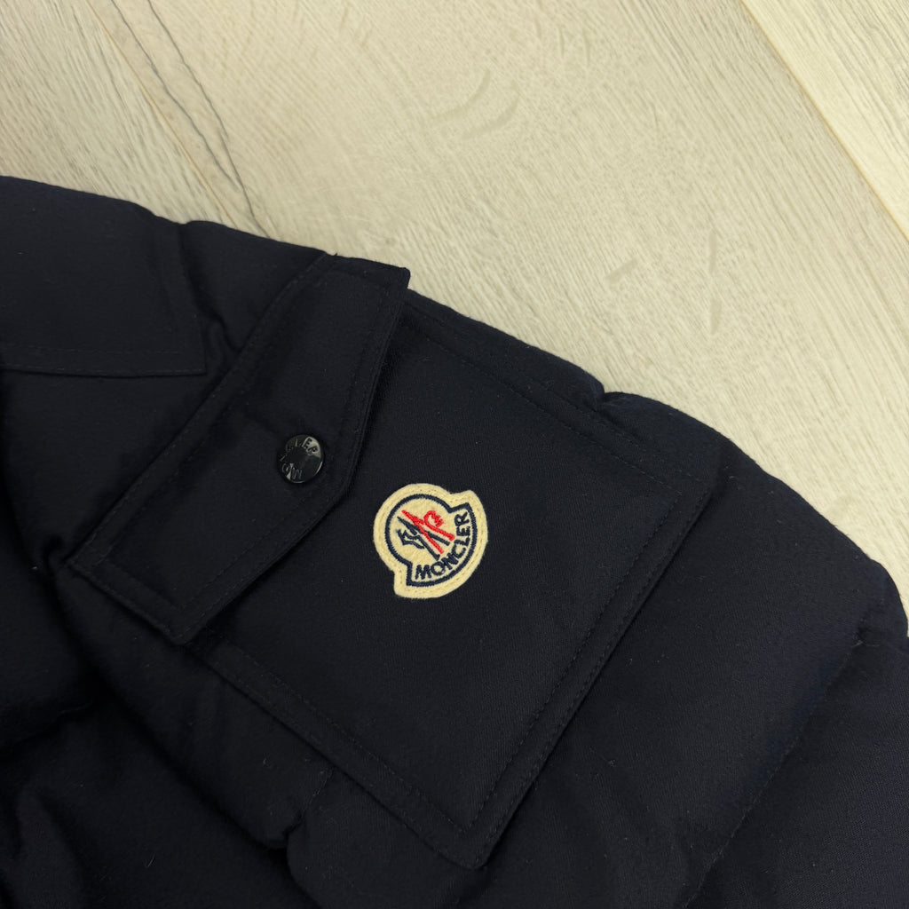 Moncler Men’s Montgenevre Blue Jacket - Size 4