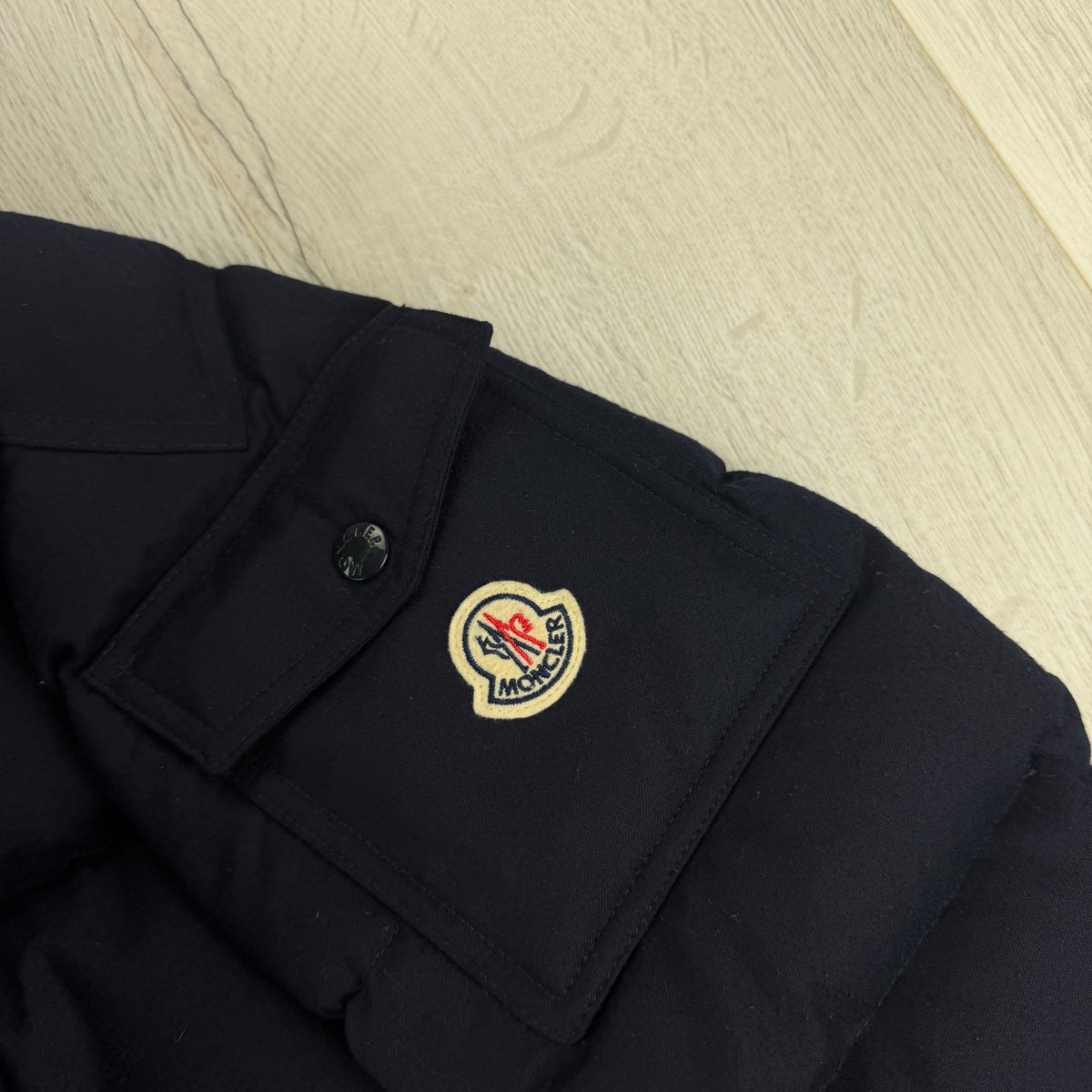 Moncler Men’s Montgenevre Blue Jacket - Size 4