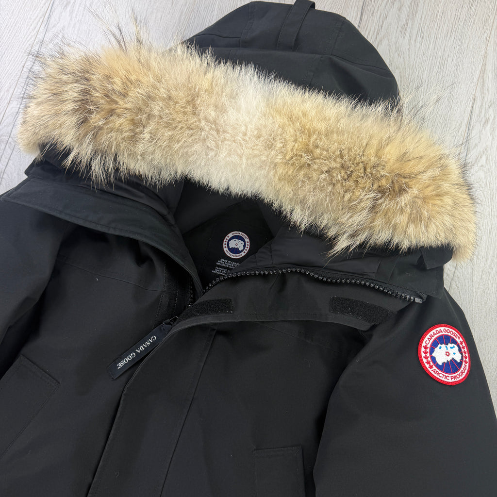 Canada Goose Men’s Black Langford Parker Jacket - Small