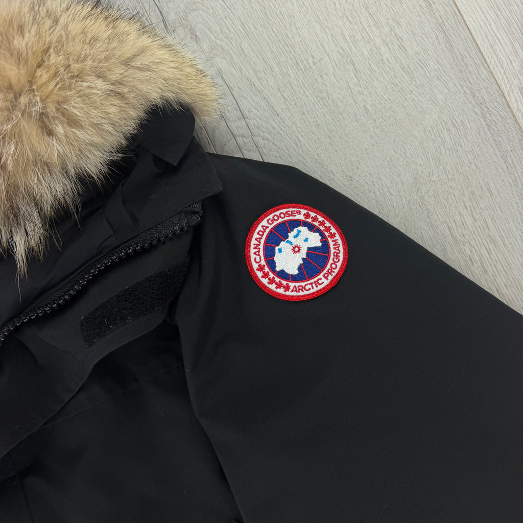 Canada Goose Men’s Black Langford Parker Jacket - Small