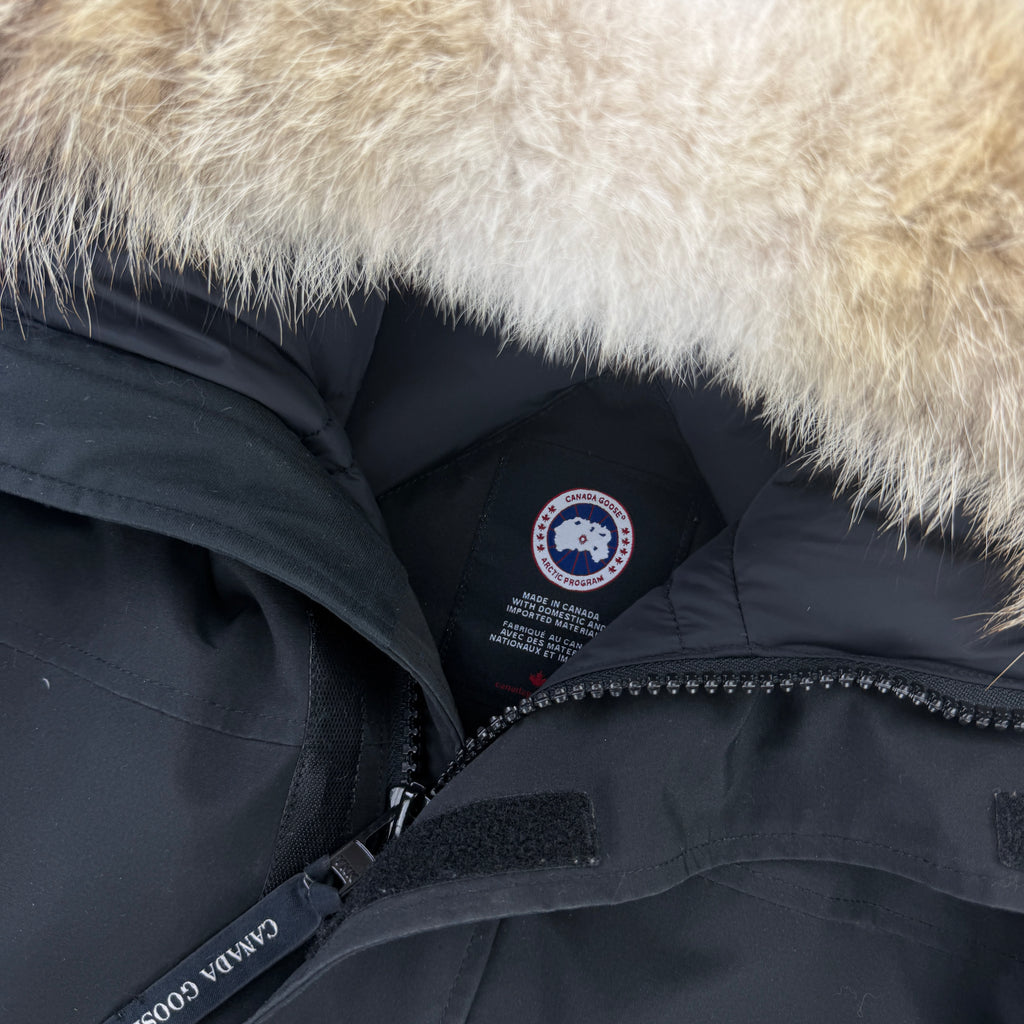 Canada Goose Men’s Black Langford Parker Jacket - Small