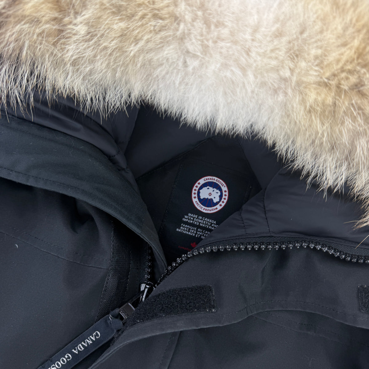 Canada Goose Men’s Black Langford Parker Jacket - Small