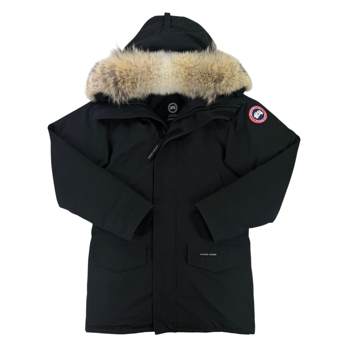 Canada Goose Men’s Black Langford Parker Jacket - Small