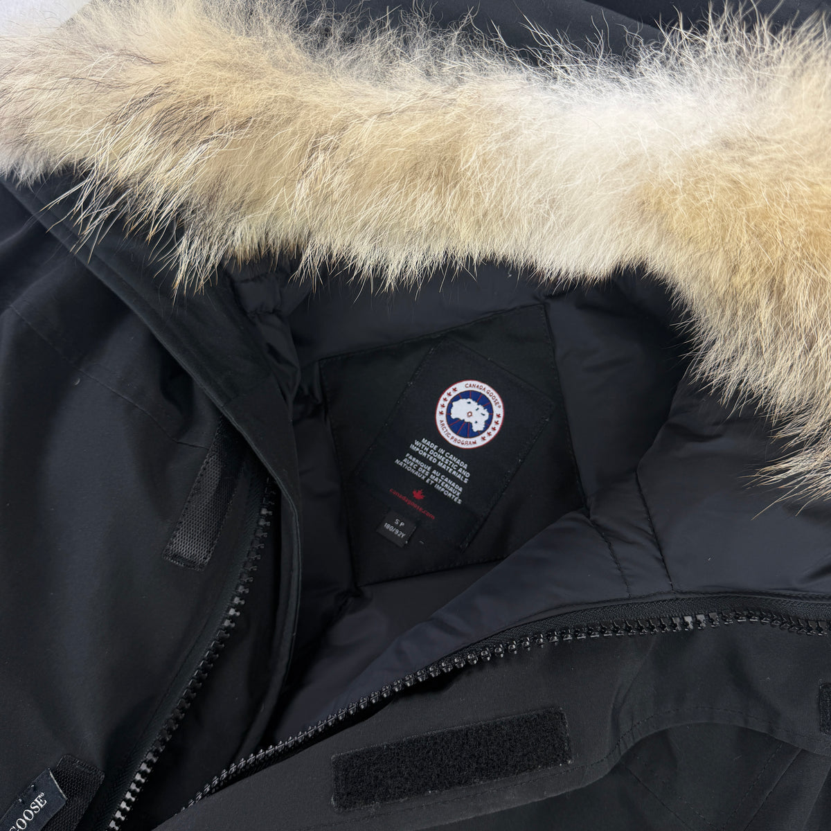 Canada Goose Men’s Black Langford Parker Jacket - Small