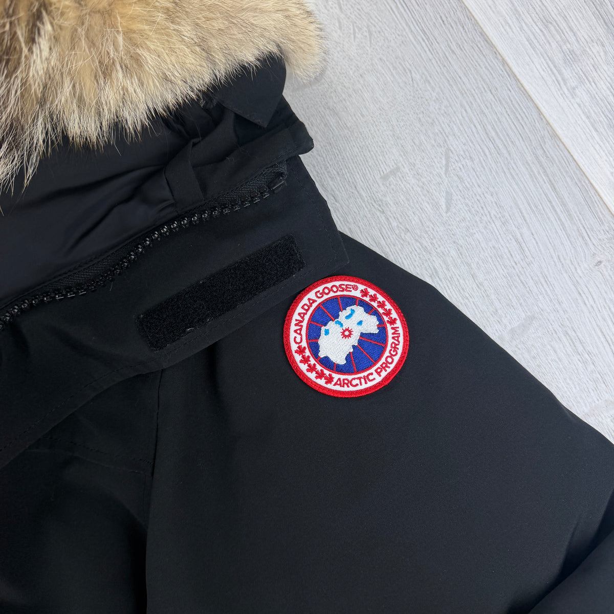 Canada Goose Men’s Black Langford Parker Jacket - Small