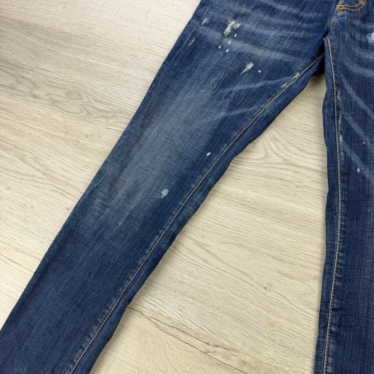 Dsquared2 Men’s Blue Distressed Cool Guy Jeans - 46 (Uk 30)