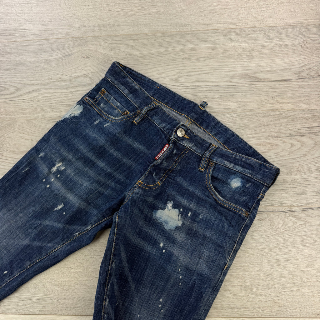 Dsquared2 Men’s Blue Distressed Cool Guy Jeans - 46 (Uk 30)