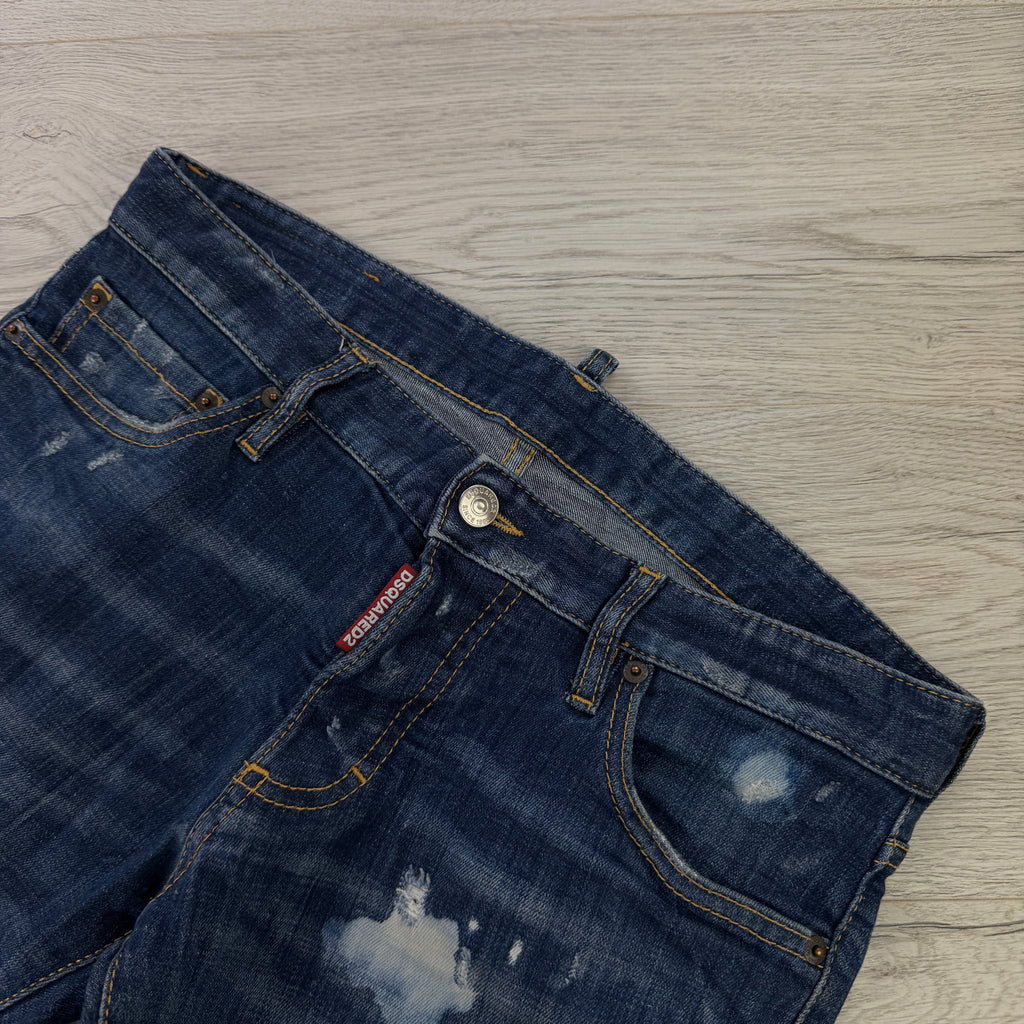 Dsquared2 Men’s Blue Distressed Cool Guy Jeans - 46 (Uk 30)