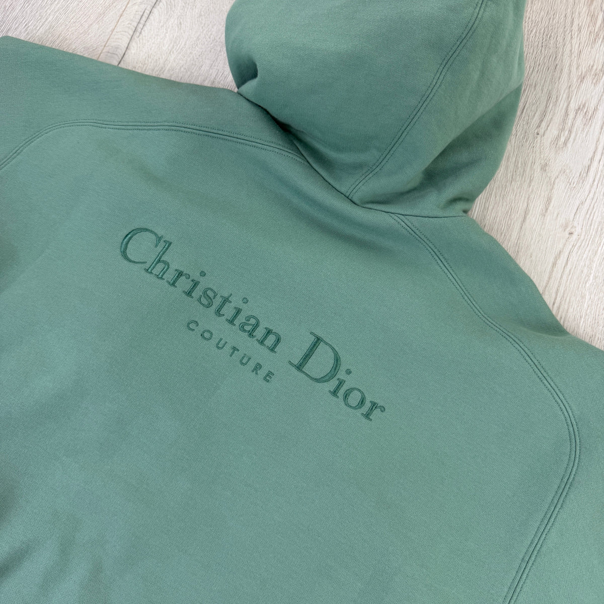 Dior Mens Oblique Reversible Men’s Teal/Green Monogram Jacket - Large
