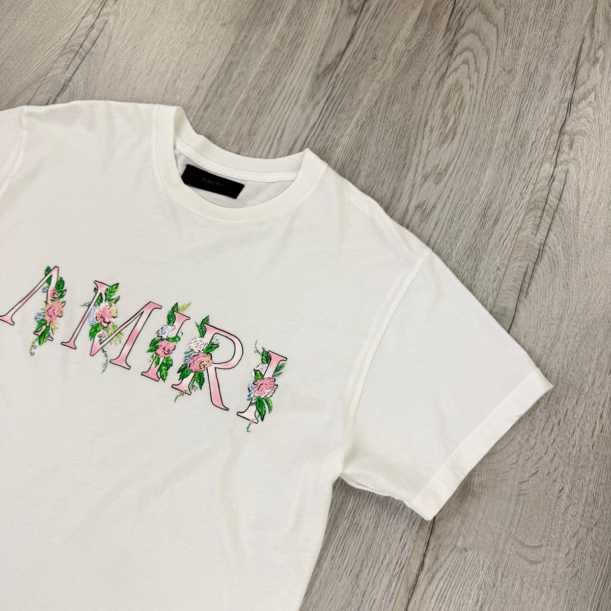 Amiri Men’s White T-shirt - Large