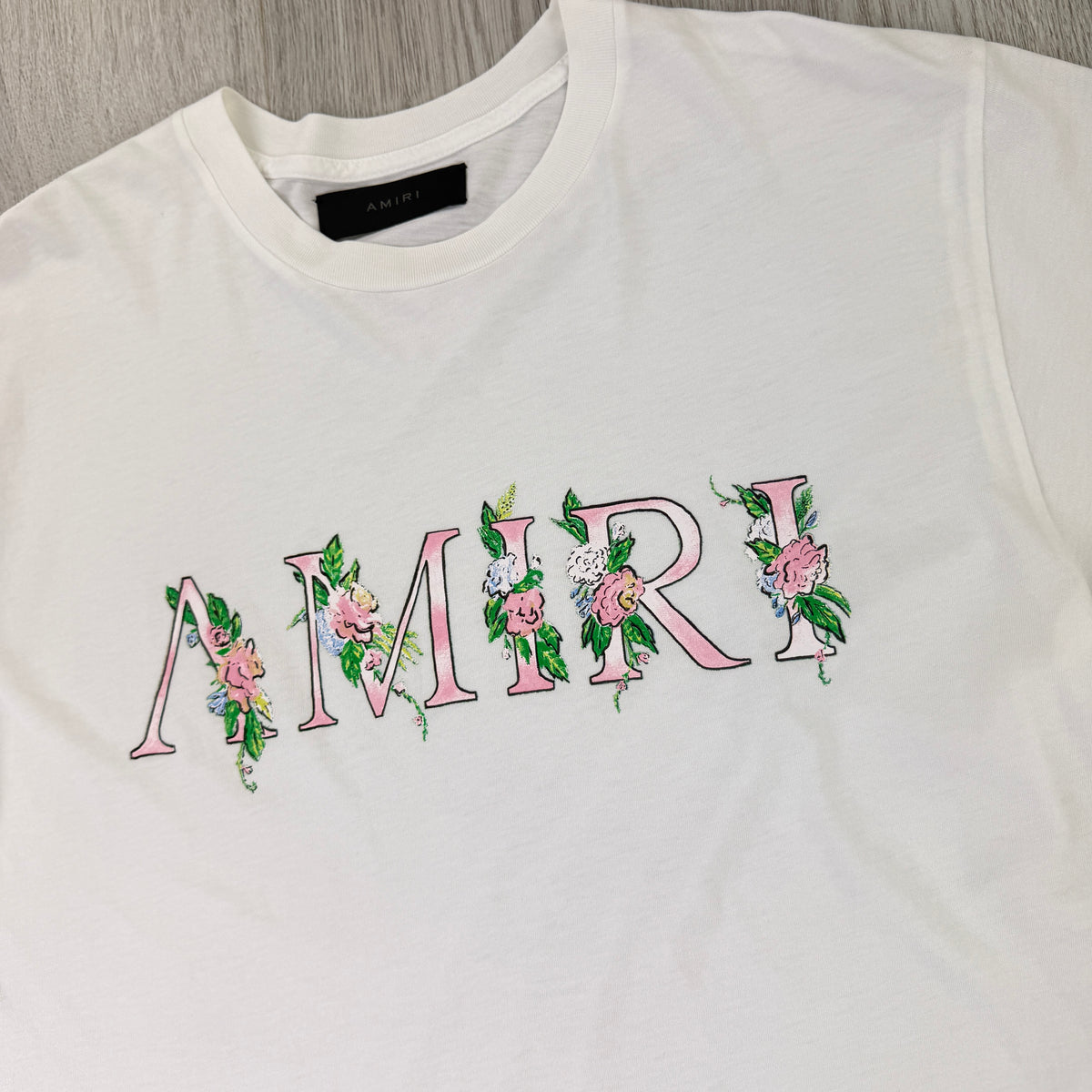 Amiri Men’s White T-shirt - Large