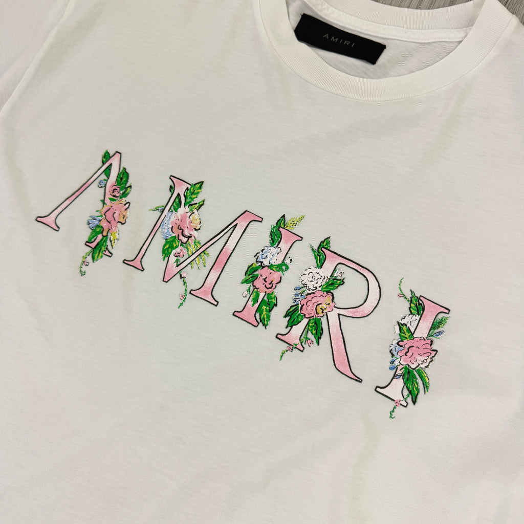 Amiri Men’s White T-shirt - Large