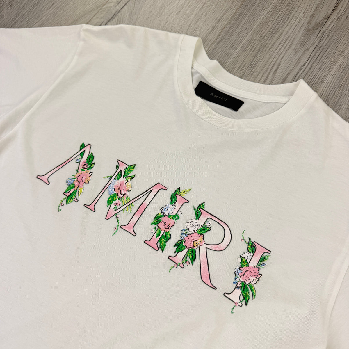 Amiri Men’s White T-shirt - Large