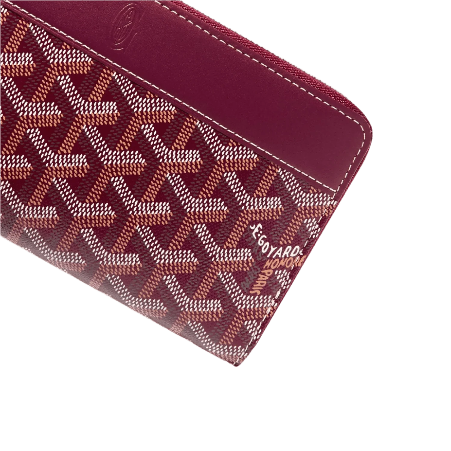Goyard Matignon GM Wallet Burgundy