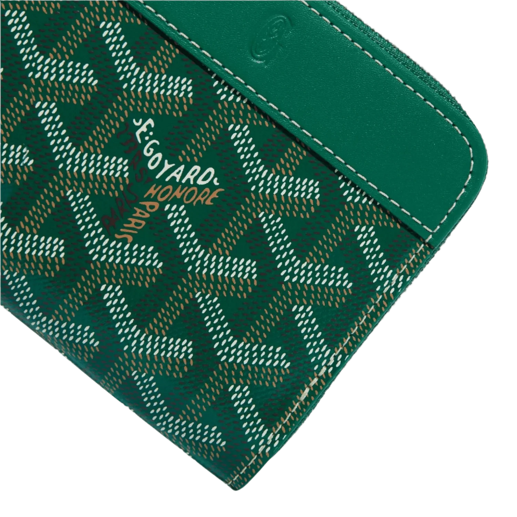 Goyard Matignon PM Wallet Green
