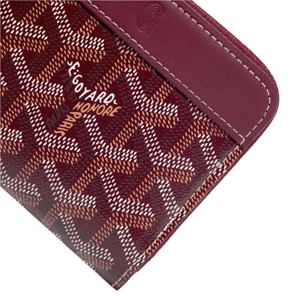 Goyard Matignon PM Wallet Burgundy