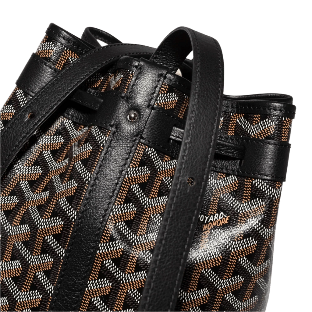 Goyard Petit Flot Bucket Bag Black