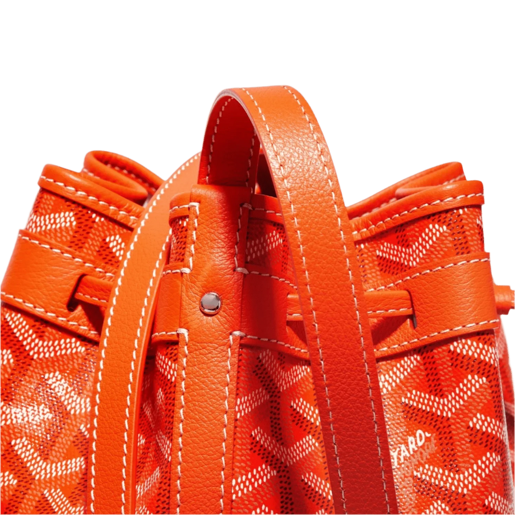 Goyard Petit Flot Bucket Bag Orange