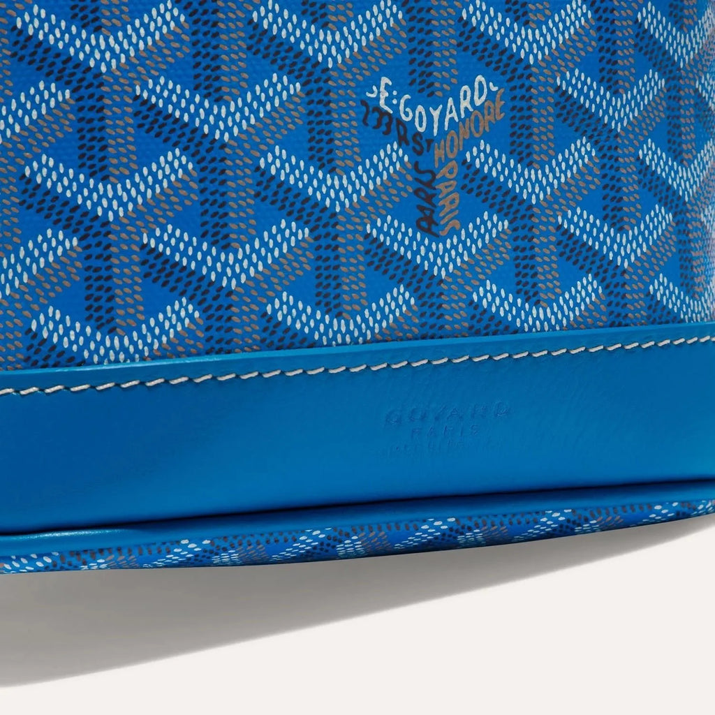 Goyard Petit Flot Bucket Bag Blue