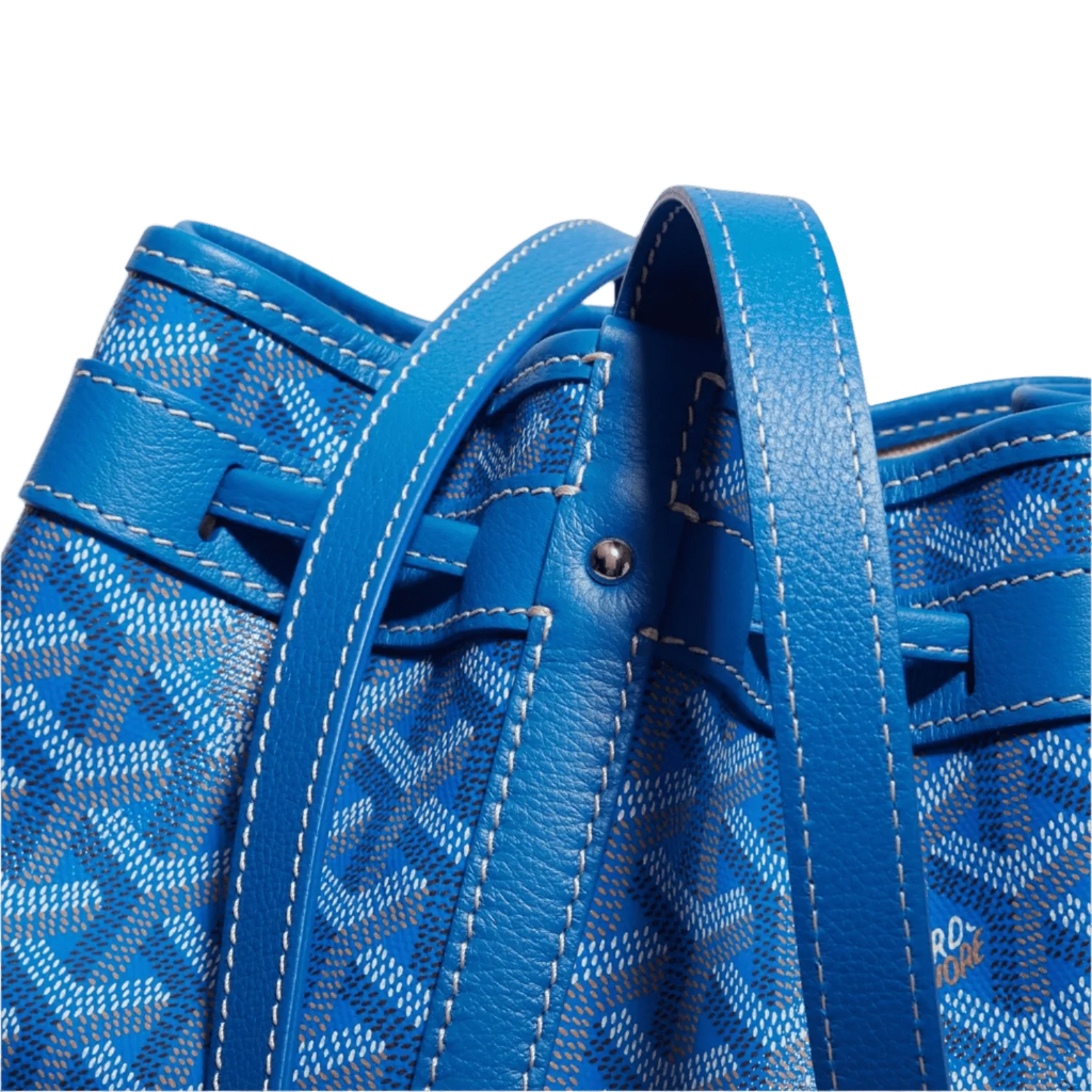Goyard Petit Flot Bucket Bag Blue