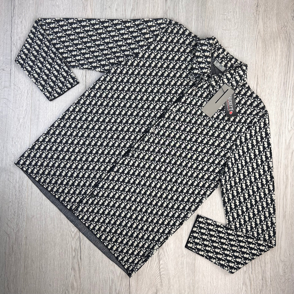 Dior Oblique Men’s Button-up Overshirt - Small