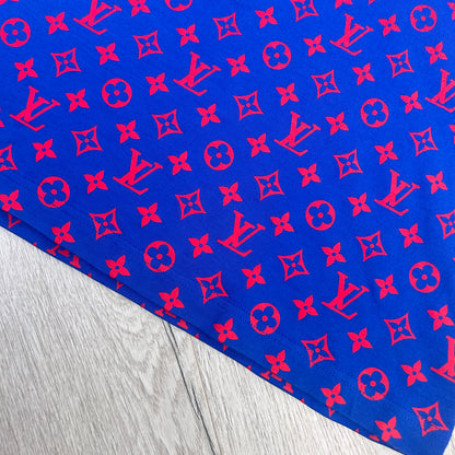 Louis Vuitton Men’s Blue & Red Gradient T-shirt - Large