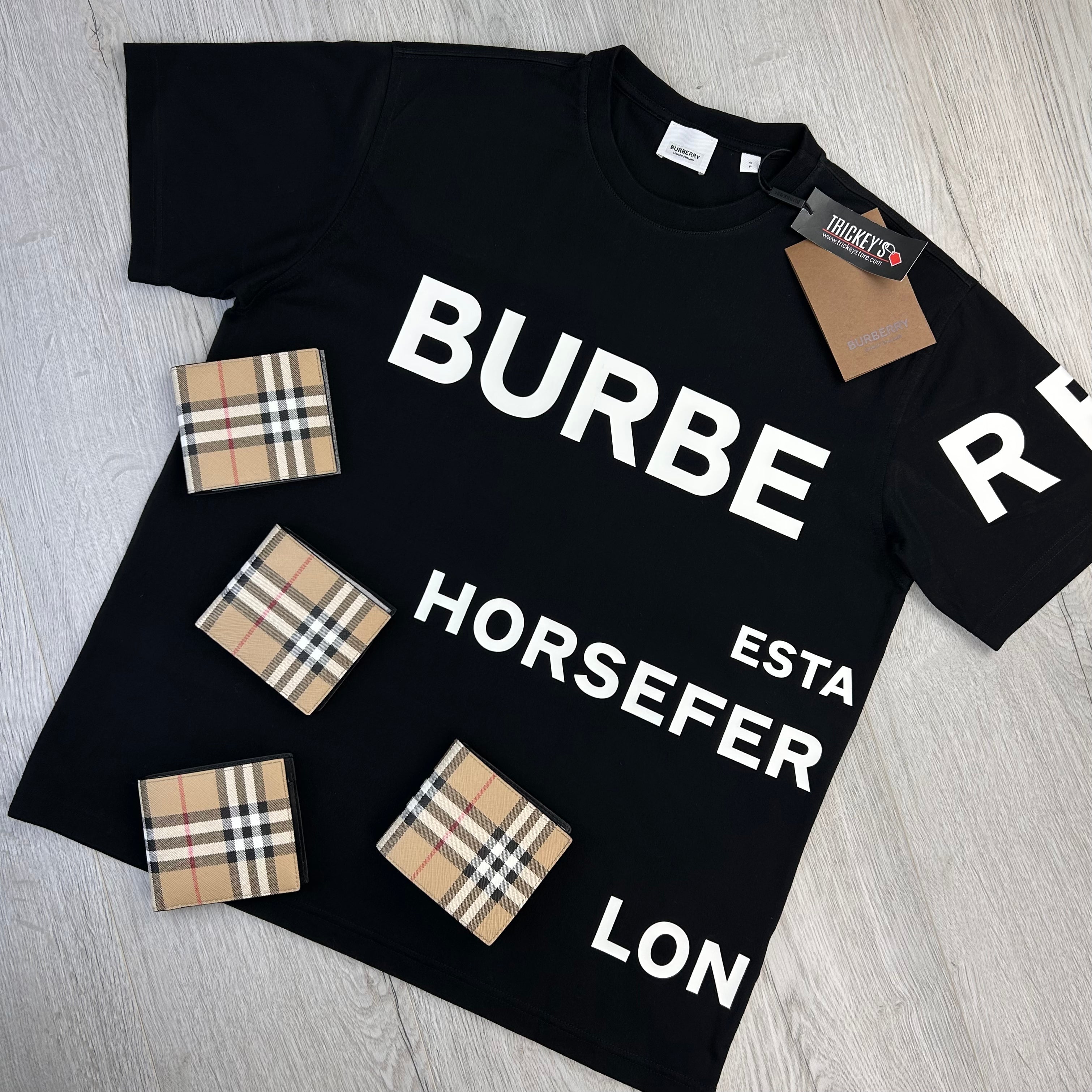 Burberry Men’s Vintage Check Bifold Wallet