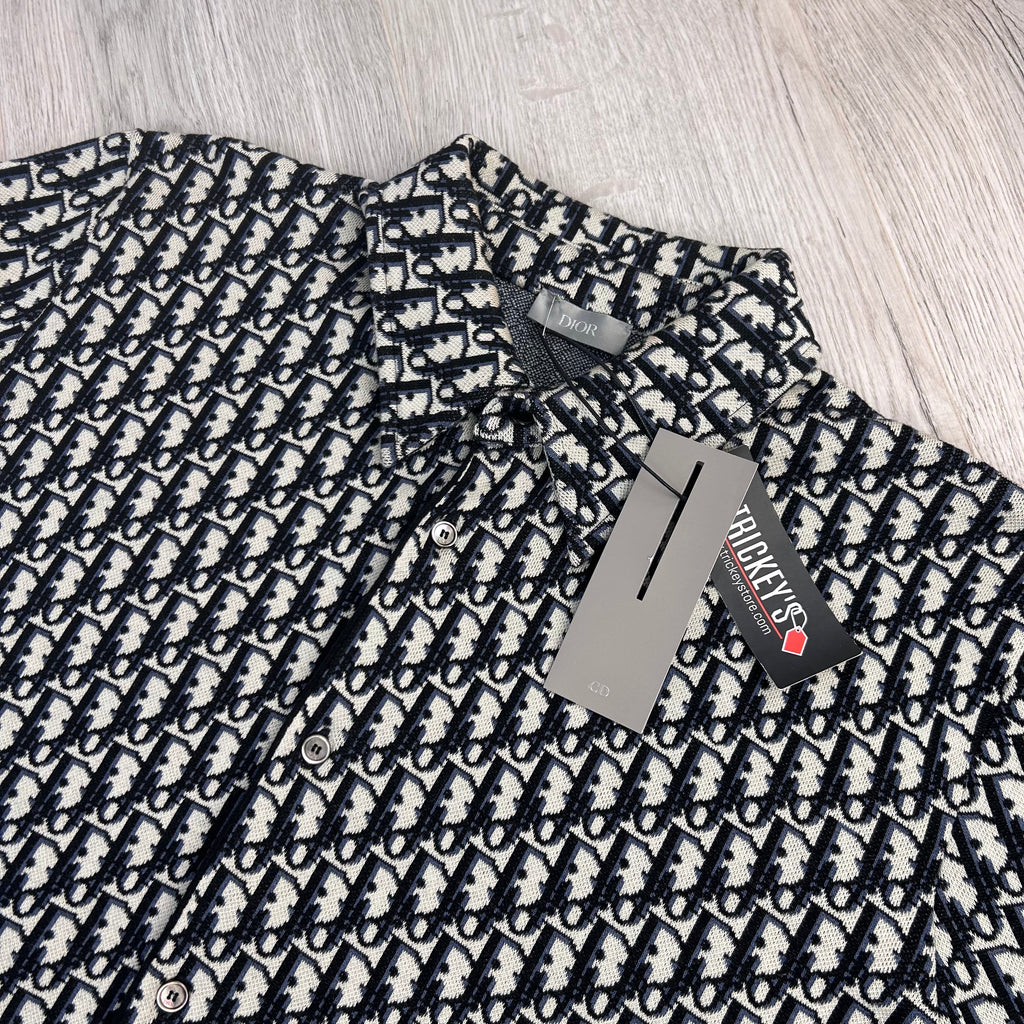 Dior Oblique Men’s Button-up Overshirt - Small