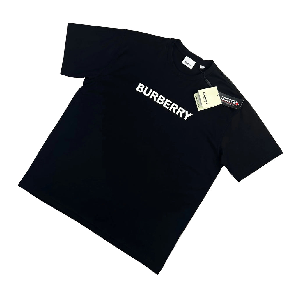 Burberry Men’s Black Oversized T-shirt