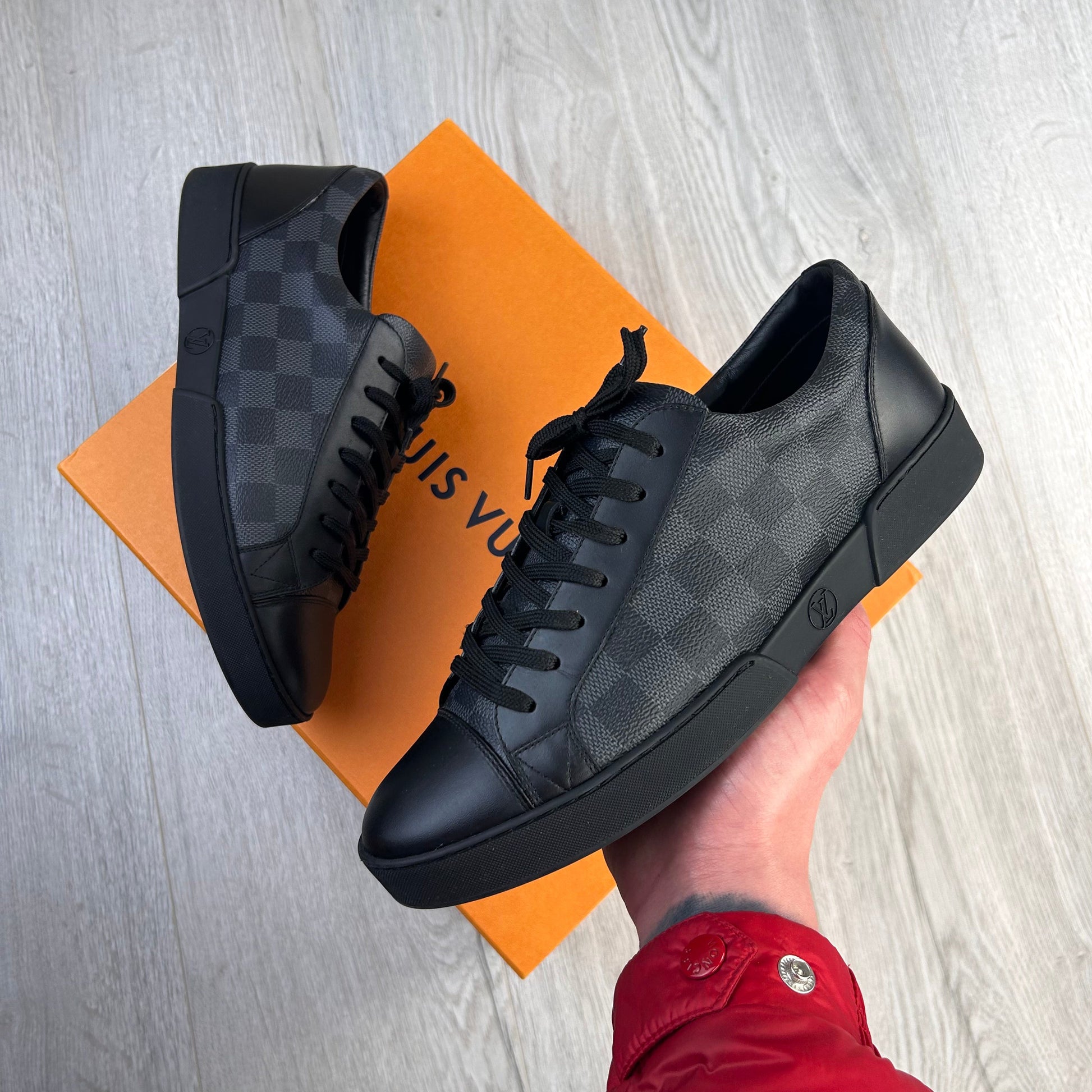 vuitton mens trainers