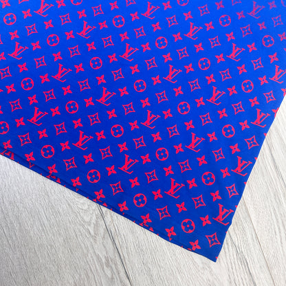 Louis Vuitton Men’s Blue & Red Gradient T-shirt - Large